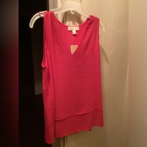 Michael Kors mixed media tank (L)